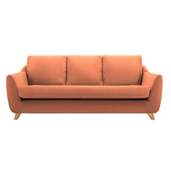 G Plan Vintage The Sixty Seven Large 3 Seater Sofa Tonic Orange